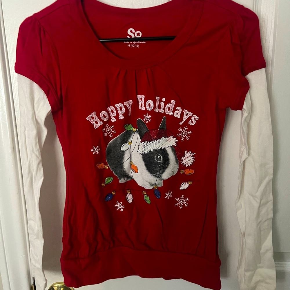 Girls "Hoppy Holidays" Long-sleeve Shirt